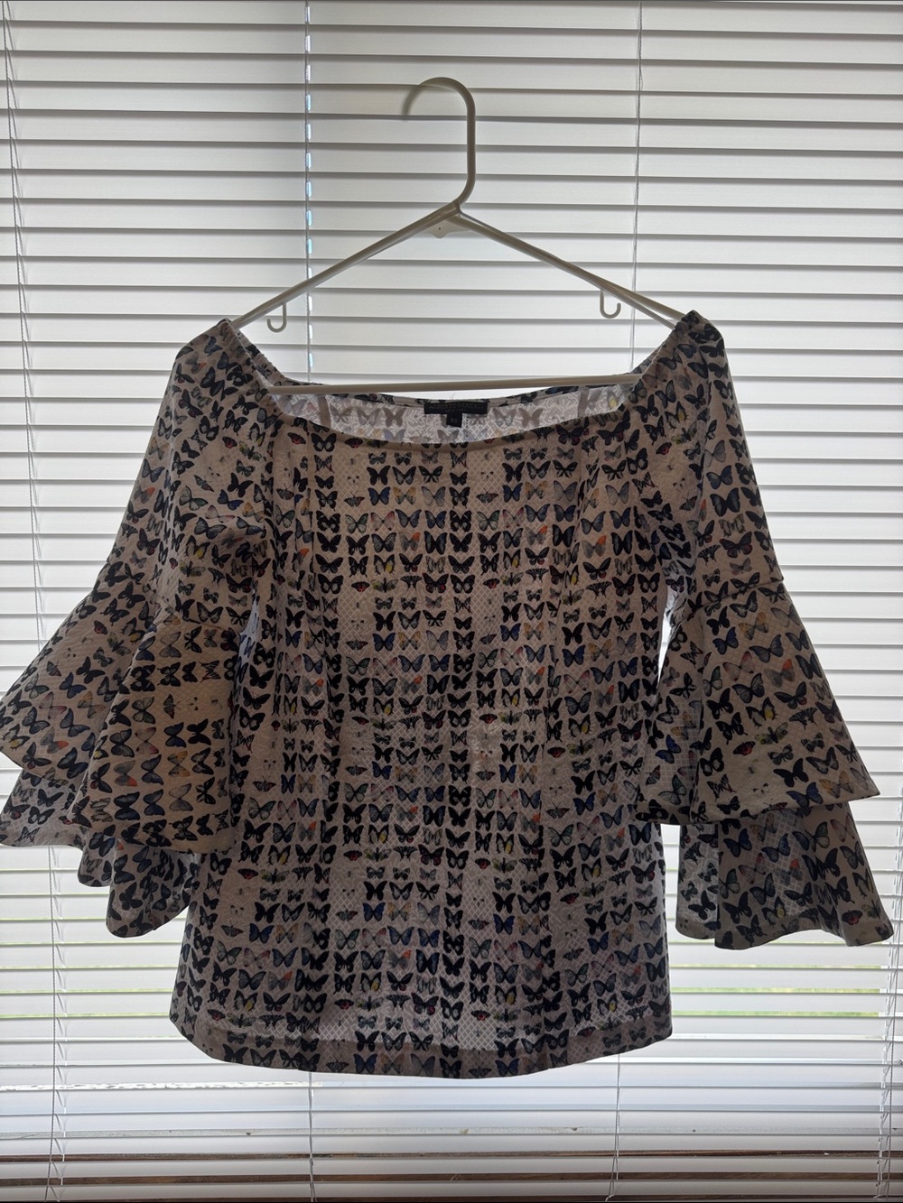 Alberto Makali New York Butterfly Long Sleeved Blouse